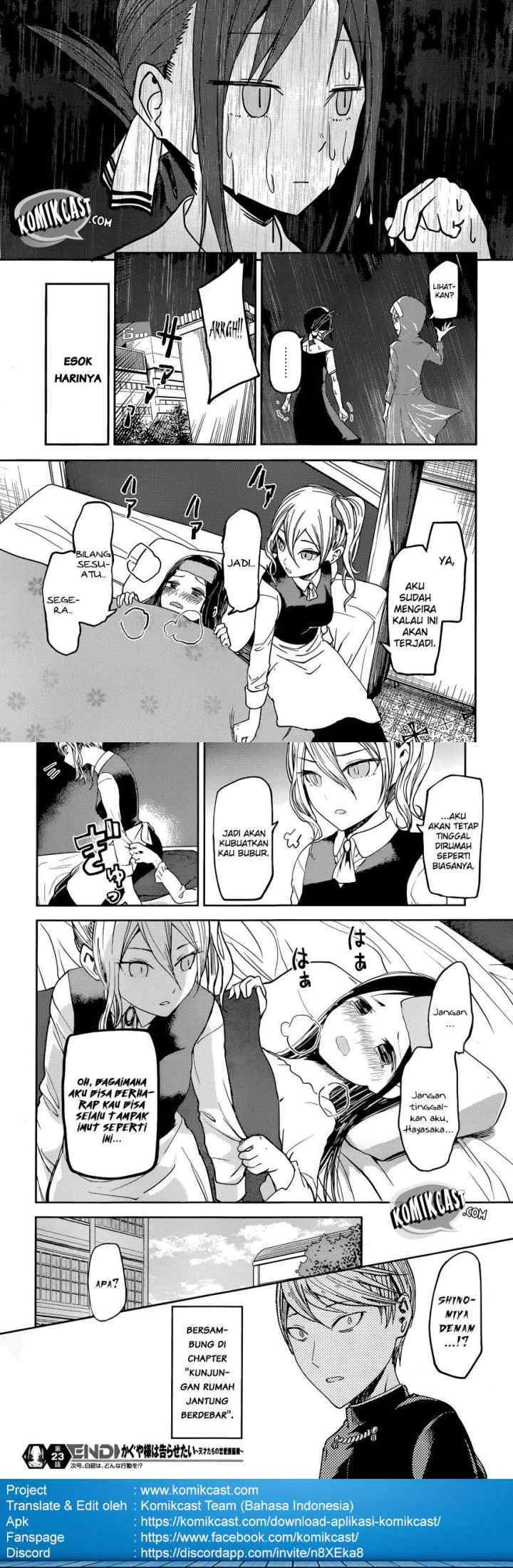 Kaguya-sama wa Kokurasetai: Tensai-tachi no Renai Zunousen chapter 33 halaman 10