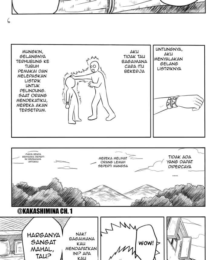 Kakashi x Mina: Gaiden chapter 1 halaman 8