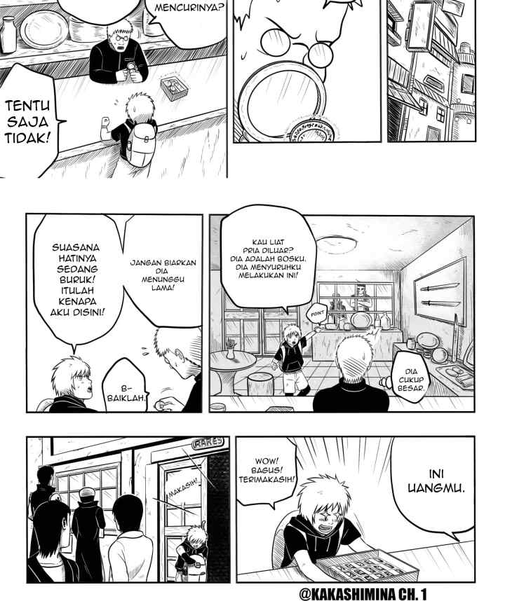 Kakashi x Mina: Gaiden chapter 1 halaman 9