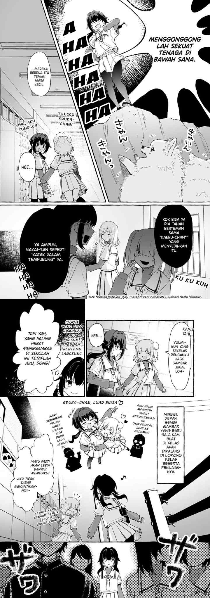 Kamieshi to Tukiaitai! chapter 2 halaman 4