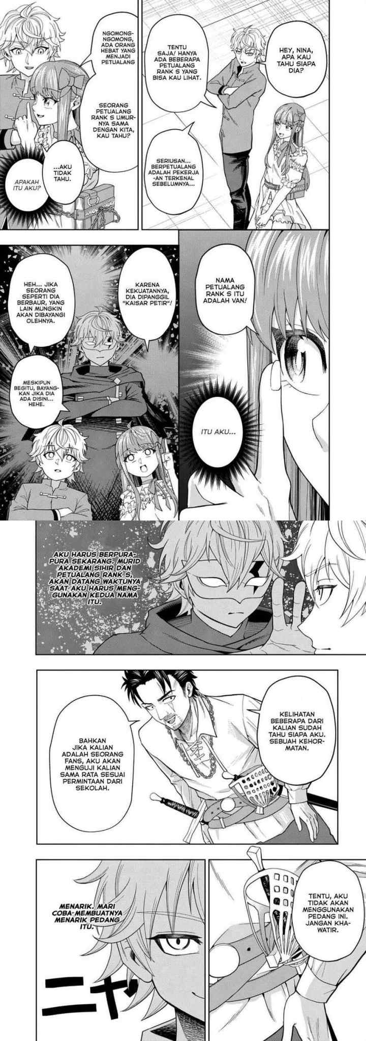 Kaminari Mikado to Yobareta Saikyō Bōkensha chapter 3 halaman 8