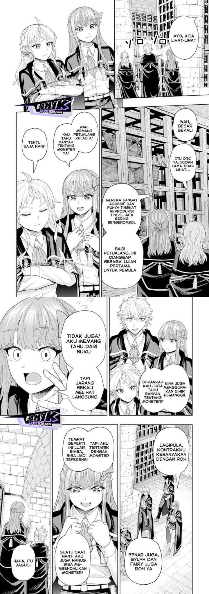 Kaminari Mikado to Yobareta Saikyō Bōkensha chapter 8 halaman 7