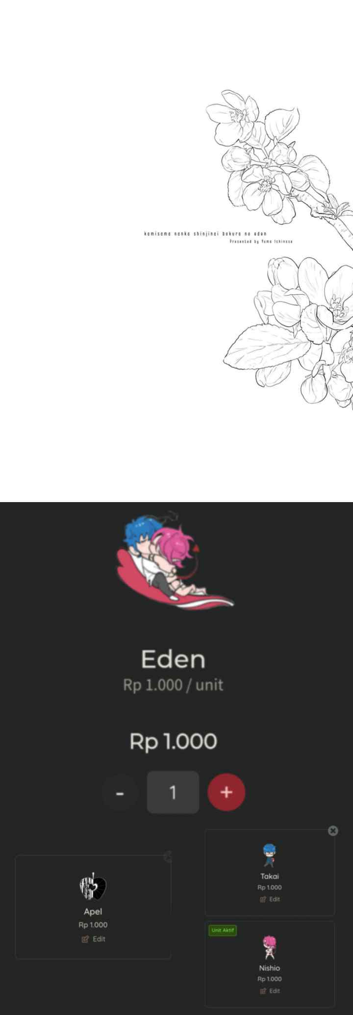 Kamisama Nanka Shinjinai Bokura no Eden chapter 18 halaman 19