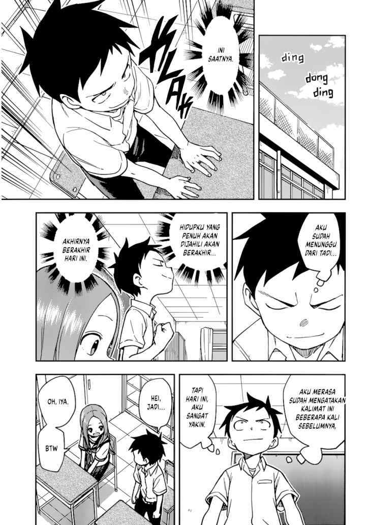 Karakai Jouzu no Takagi-san chapter 150 halaman 4