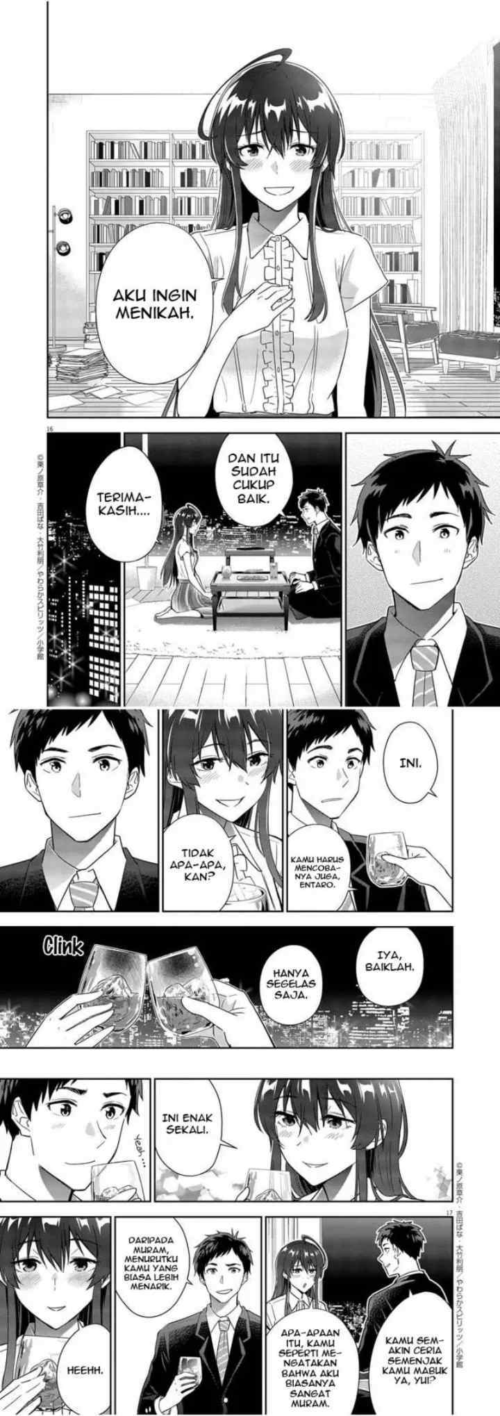 Kekkon ga Zentei no Love Comedy chapter 8 halaman 9