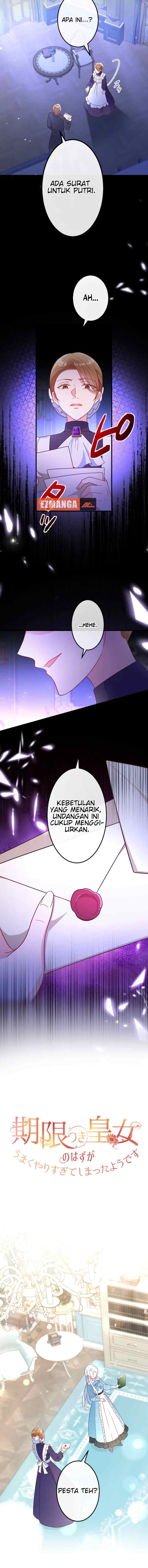 Kigen Tsuki Koujo no Hazu ga, Umaku Yari Sugite Shimatta You desu chapter 6 halaman 4