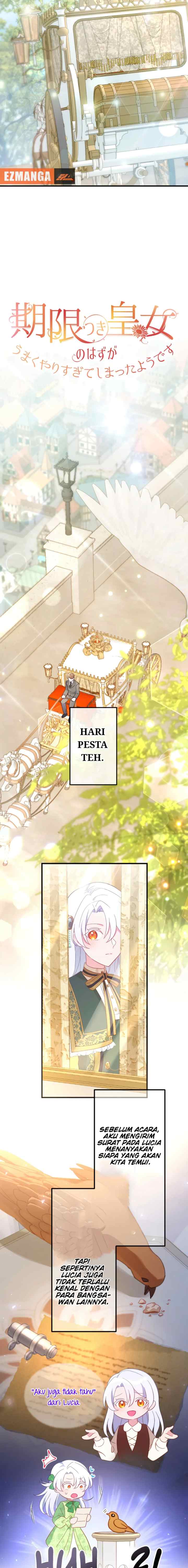 Kigen Tsuki Koujo no Hazu ga, Umaku Yari Sugite Shimatta You desu chapter 7 halaman 4