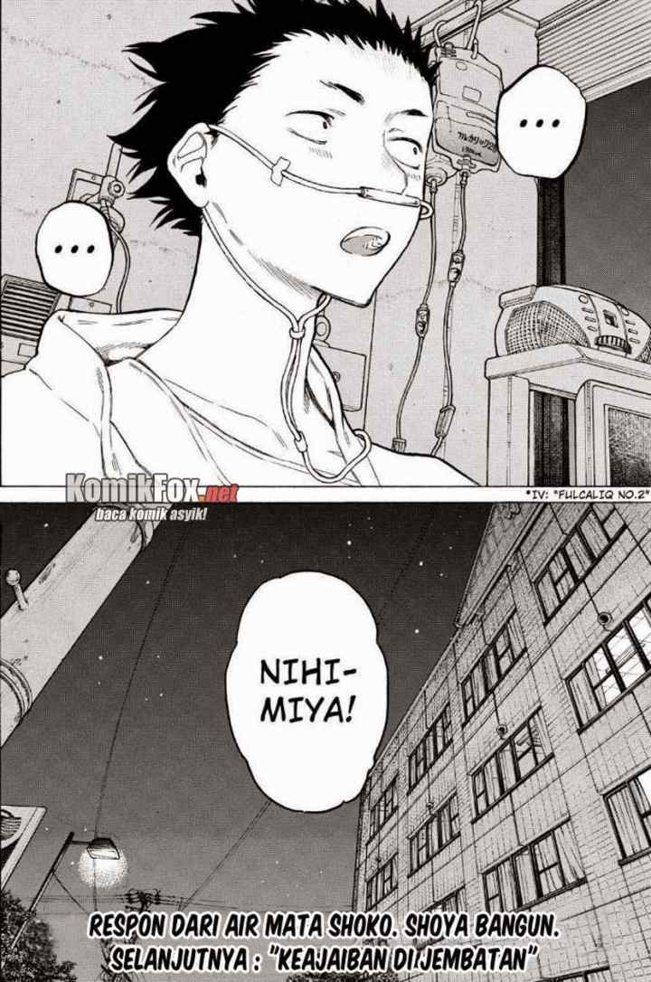 Koe no Katachi chapter 52 halaman 19