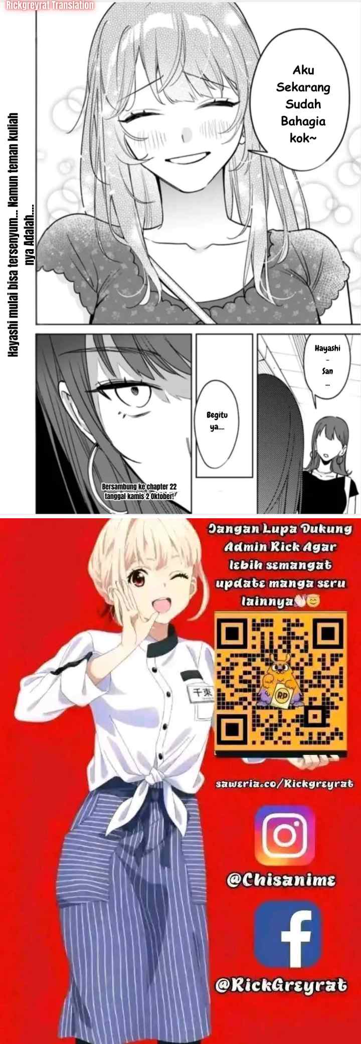 Koko Jidai ni Gomandatta Jou sama to no Dousei Seikatsu wa Igaito Igokochi ga Warukunai chapter 21 halaman 10
