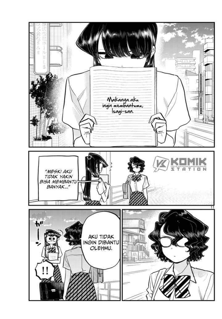 Komi-san wa Komyushou Desu chapter 196.2 halaman 12