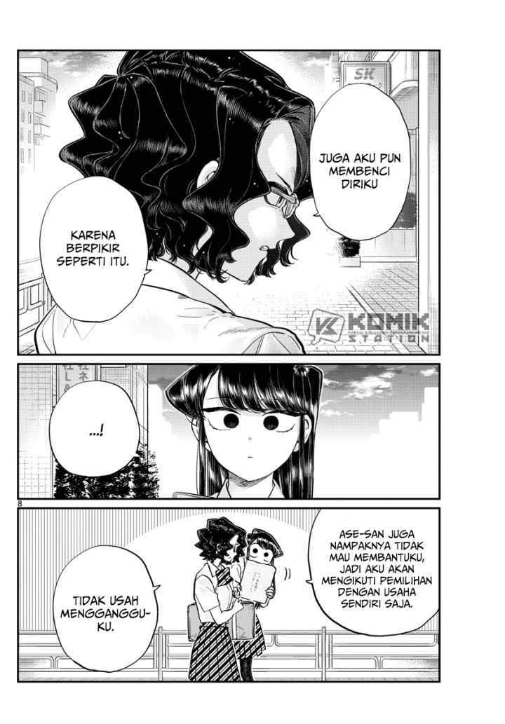 Komi-san wa Komyushou Desu chapter 196.2 halaman 9