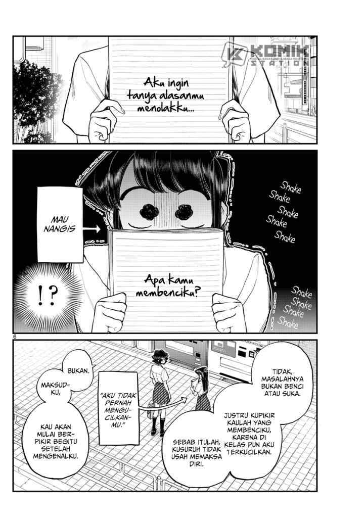 Komi-san wa Komyushou Desu chapter 196.2 halaman 7