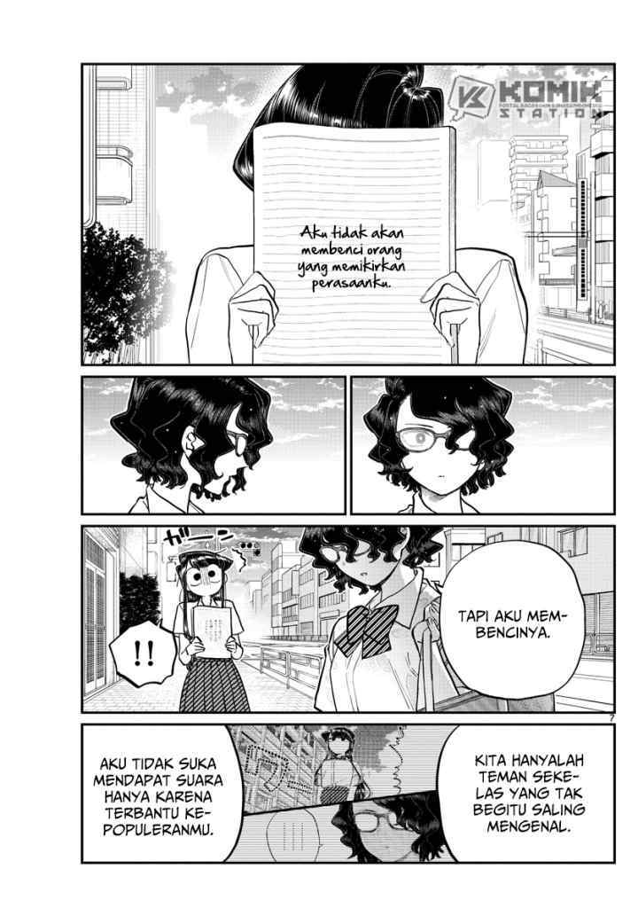 Komi-san wa Komyushou Desu chapter 196.2 halaman 8