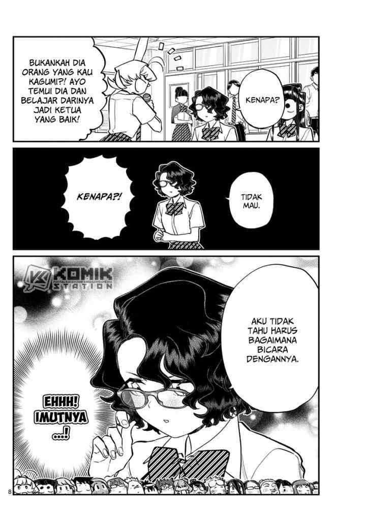 Komi-san wa Komyushou Desu chapter 200 halaman 9