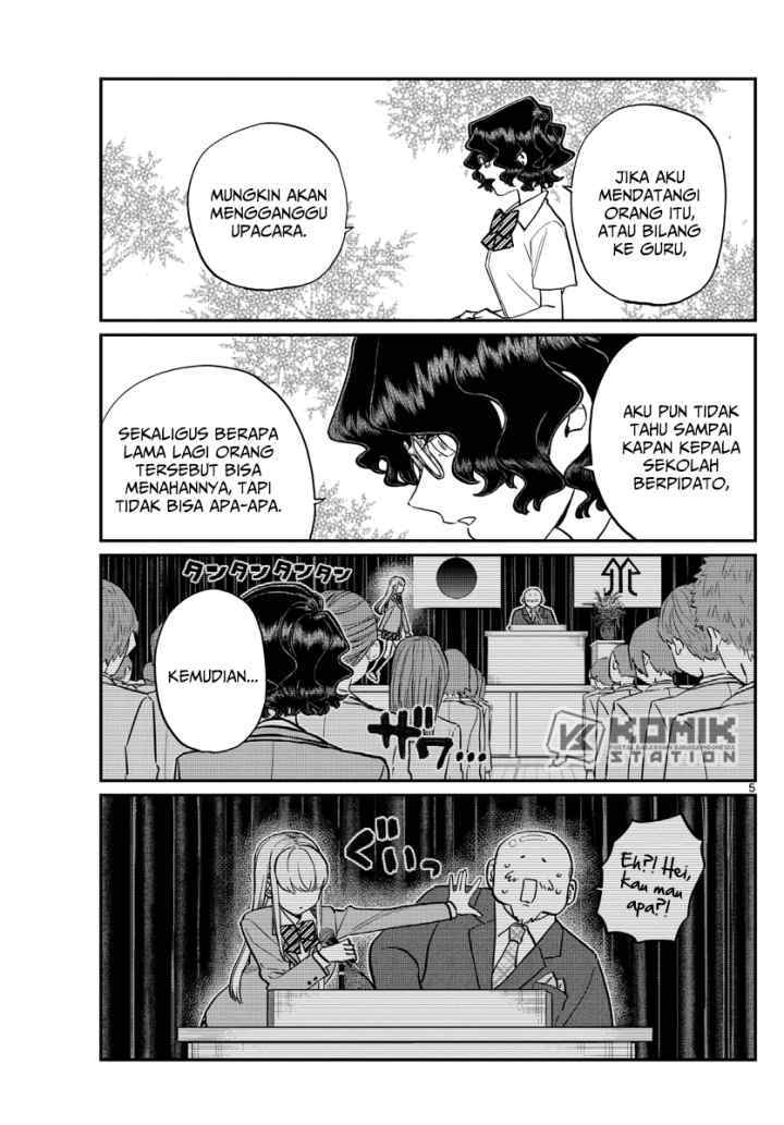 Komi-san wa Komyushou Desu chapter 200 halaman 6