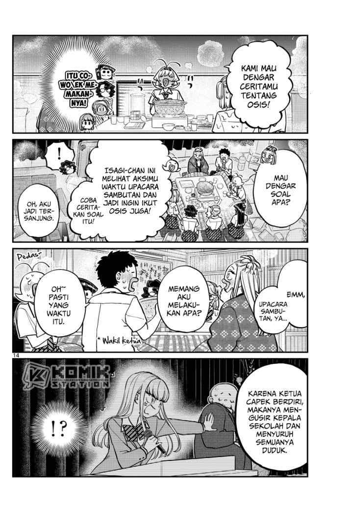 Komi-san wa Komyushou Desu chapter 200 halaman 15