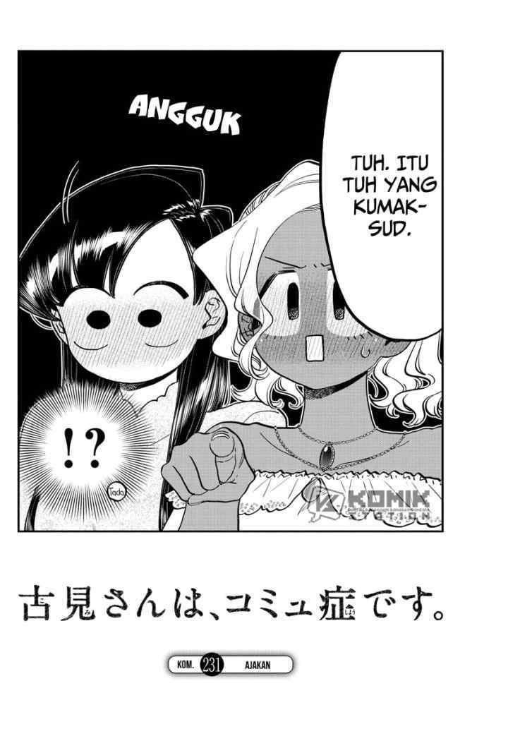 Komi-san wa Komyushou Desu chapter 231 halaman 5