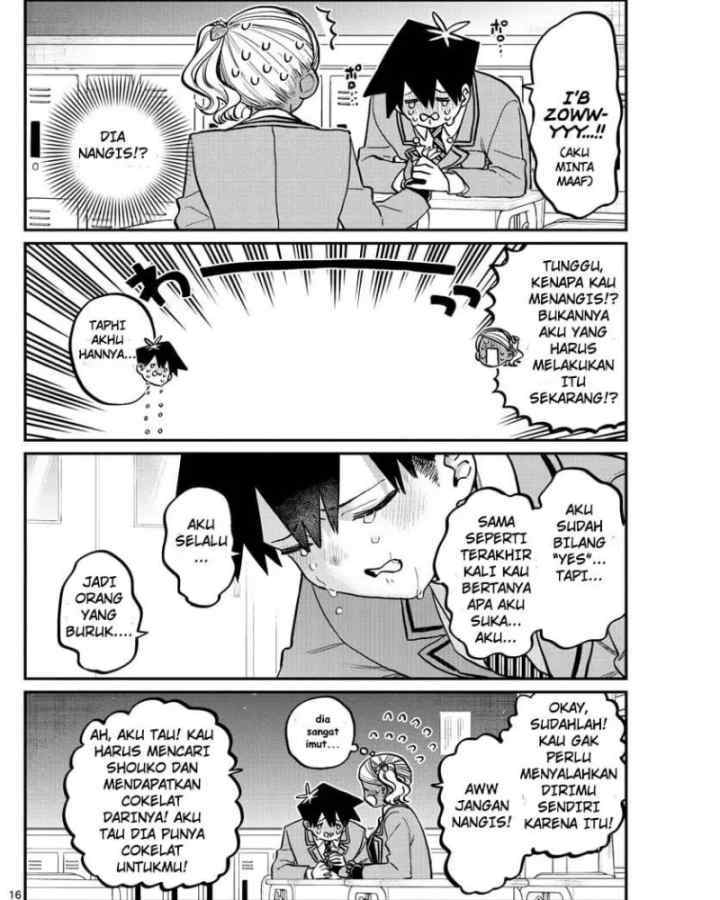 Komi-san wa Komyushou Desu chapter 301 halaman 16