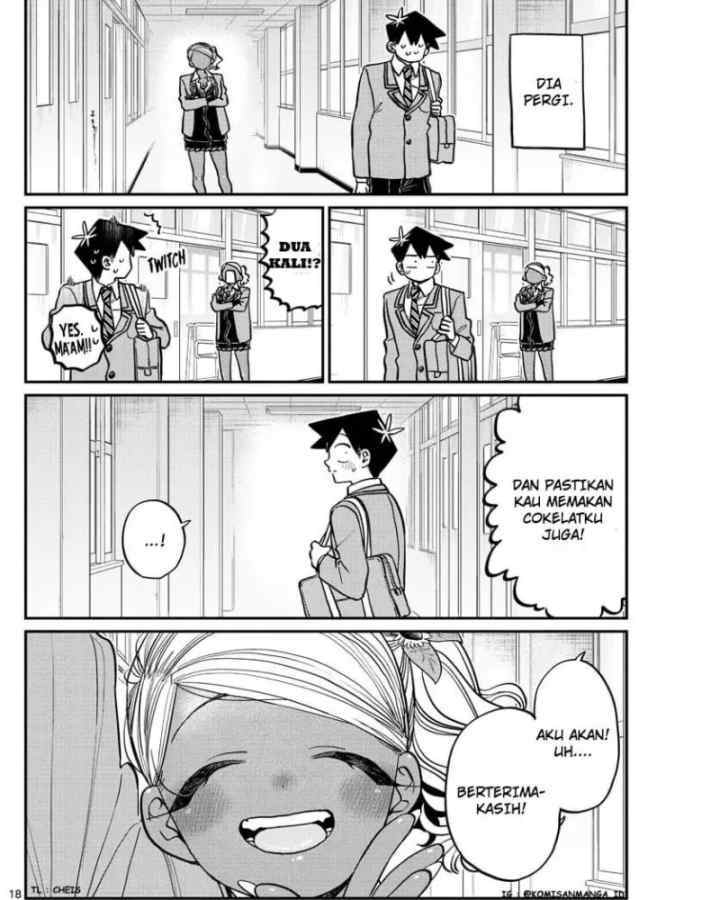 Komi-san wa Komyushou Desu chapter 301 halaman 18