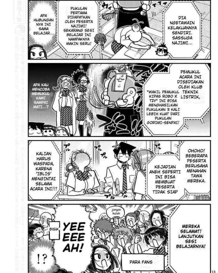 Komi-san wa Komyushou Desu chapter 373 halaman 7