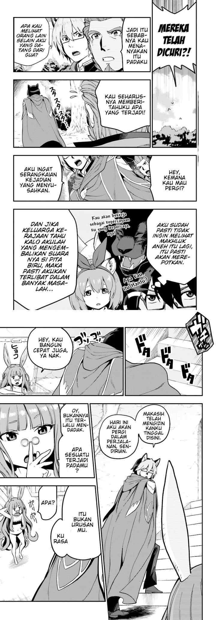 Konjiki no Moji Tsukai: Yuusha Yonin ni Makikomareta Unique Cheat chapter 35 halaman 5