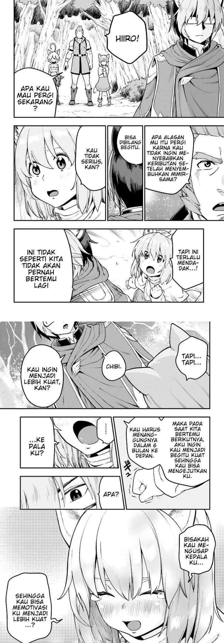 Konjiki no Moji Tsukai: Yuusha Yonin ni Makikomareta Unique Cheat chapter 35 halaman 6