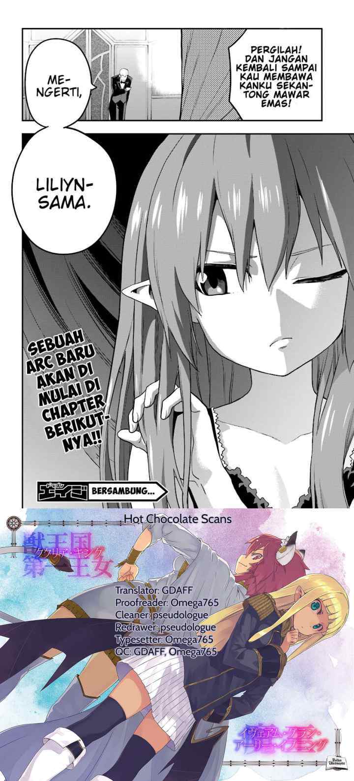 Konjiki no Moji Tsukai: Yuusha Yonin ni Makikomareta Unique Cheat chapter 35 halaman 16