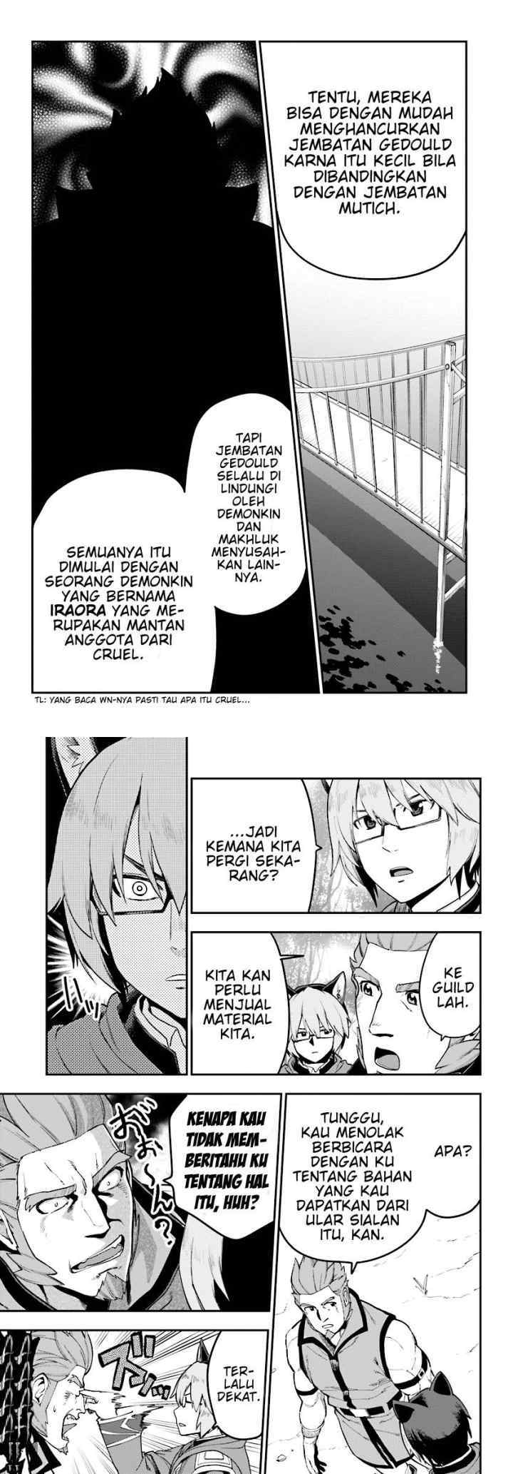Konjiki no Moji Tsukai: Yuusha Yonin ni Makikomareta Unique Cheat chapter 35 halaman 4
