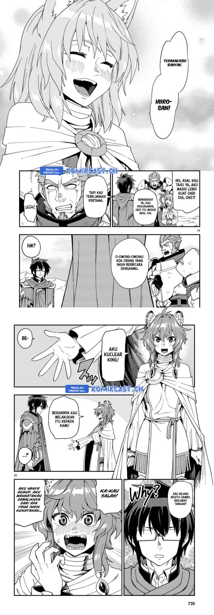 Konjiki no Moji Tsukai: Yuusha Yonin ni Makikomareta Unique Cheat chapter 97 halaman 10