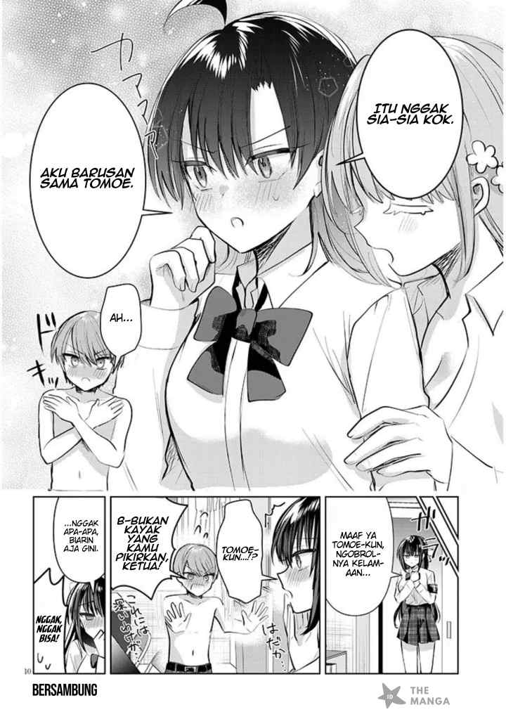 Kotowarenai Kaichou wa Tomoe-kun ni Dake shite Agetai chapter 12 halaman 11