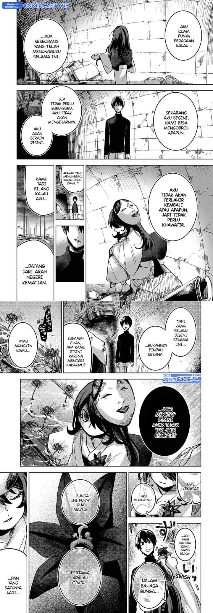 Kuchi ga Saketemo Kimi ni wa chapter 67 halaman 8