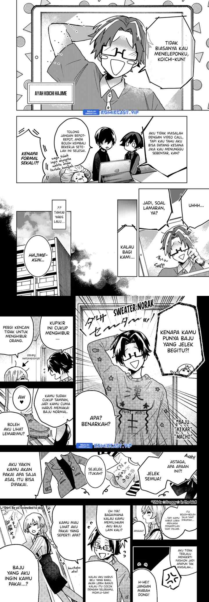 Kuchi ga Saketemo Kimi ni wa chapter 73 halaman 4
