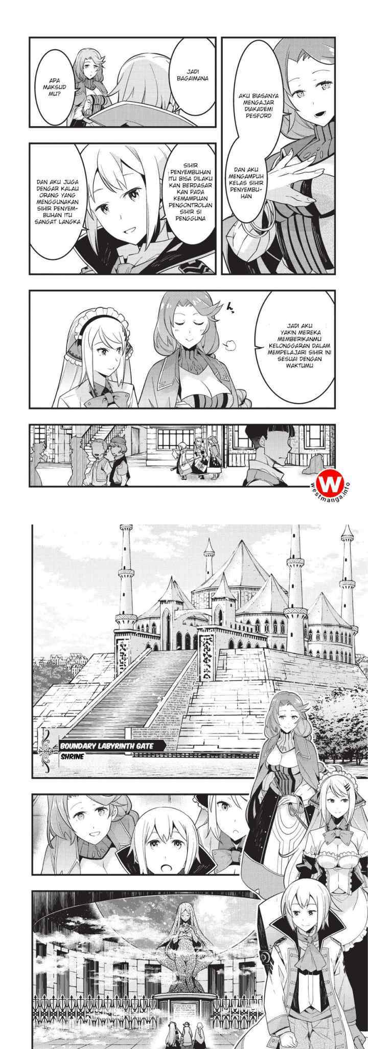 Kyoukai Meikyuu to Ikai no Majutsushi chapter 3 halaman 11