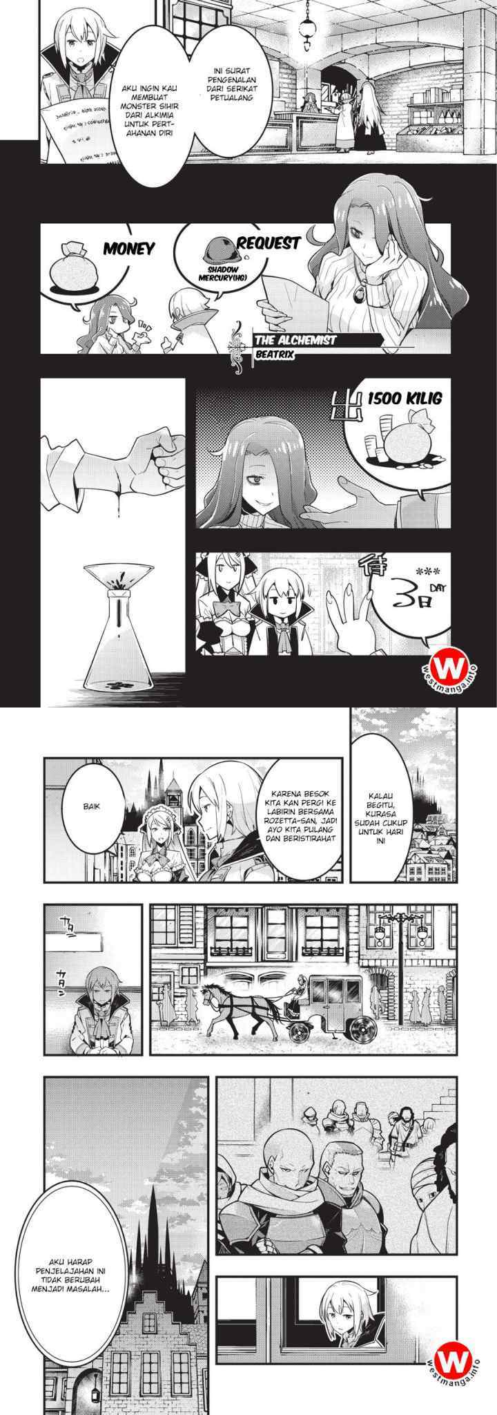 Kyoukai Meikyuu to Ikai no Majutsushi chapter 3 halaman 9