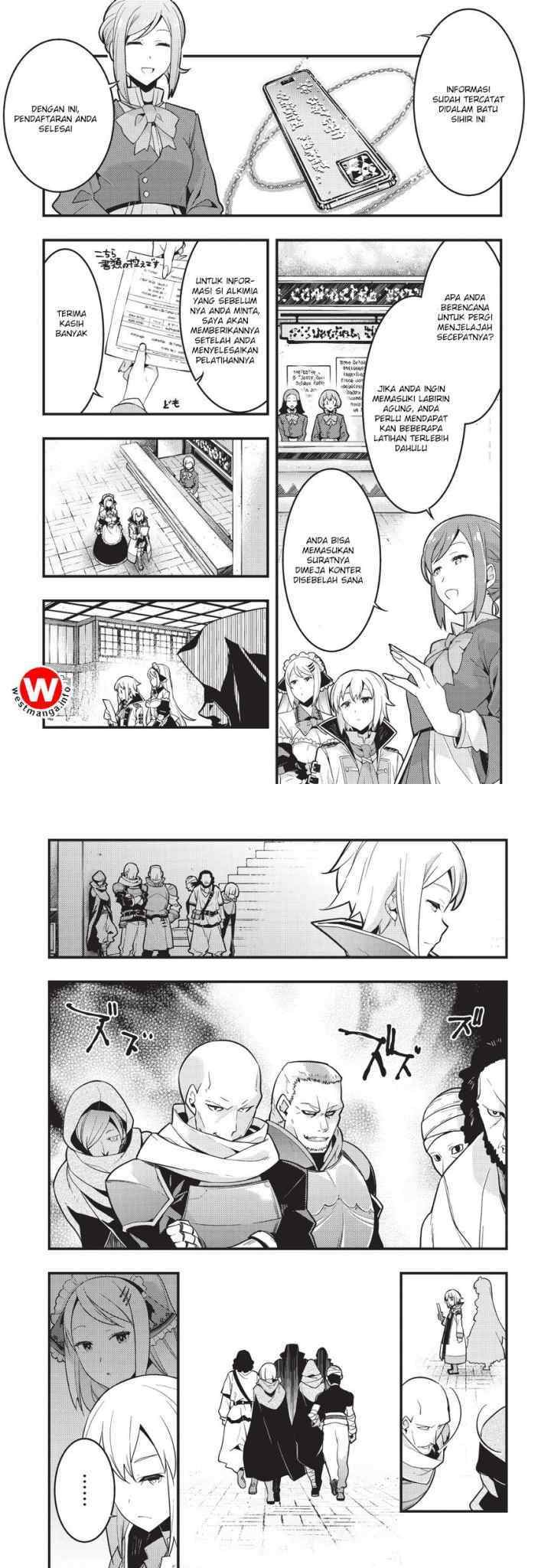 Kyoukai Meikyuu to Ikai no Majutsushi chapter 3 halaman 8
