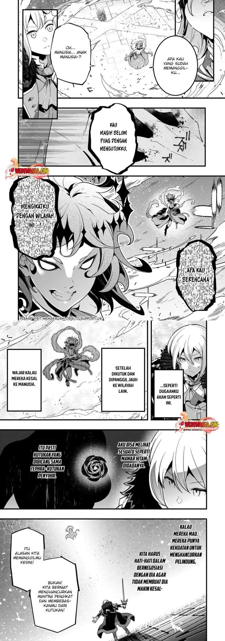 Kyoukai Meikyuu to Ikai no Majutsushi chapter 73 halaman 6
