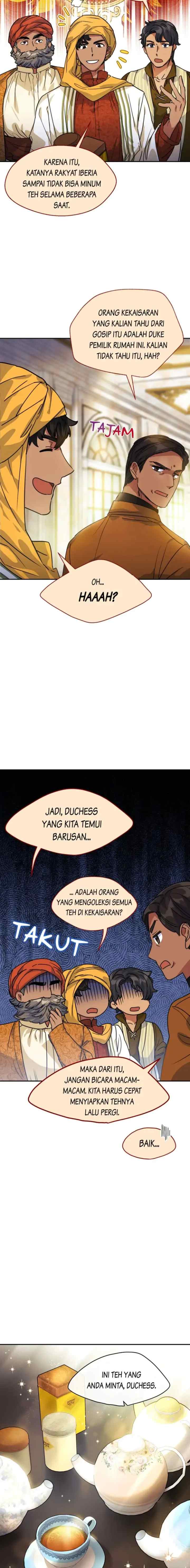 Let's Drink Tea in Isekai chapter 49 halaman 14
