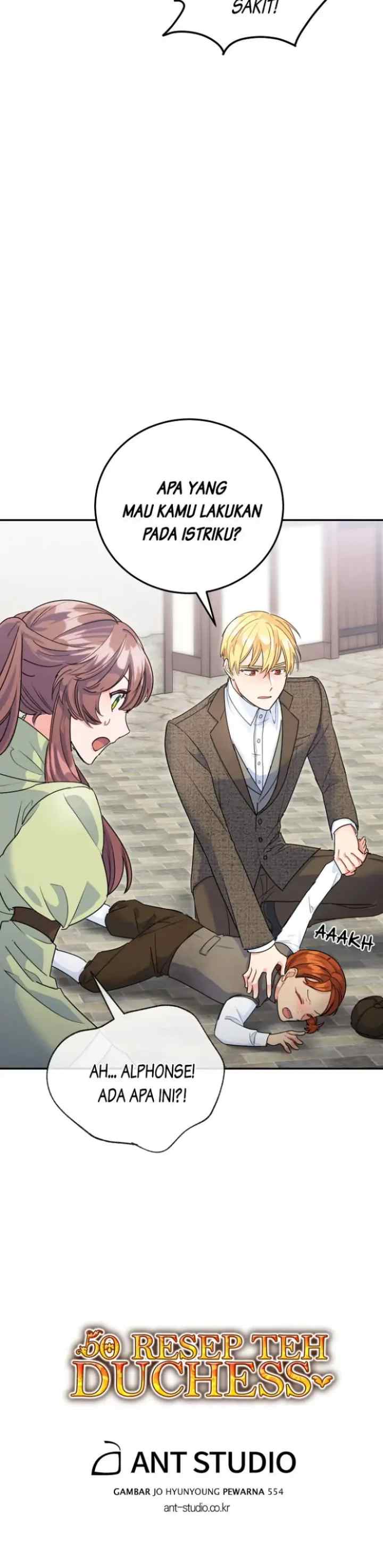Let's Drink Tea in Isekai chapter 60 halaman 15