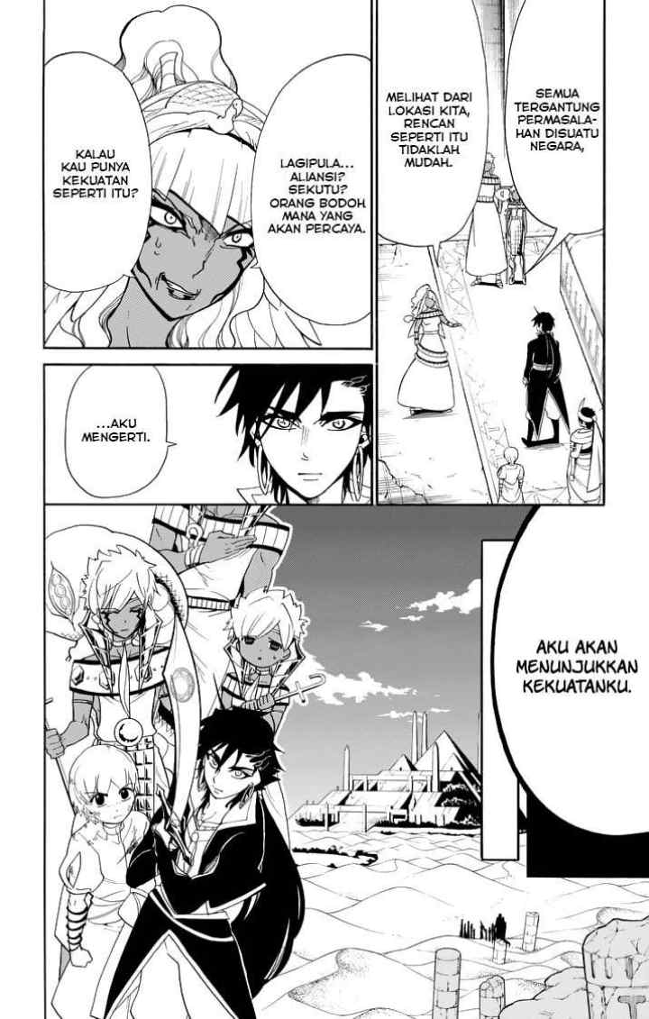 Magi: Sinbad no Bouken chapter 109 halaman 16