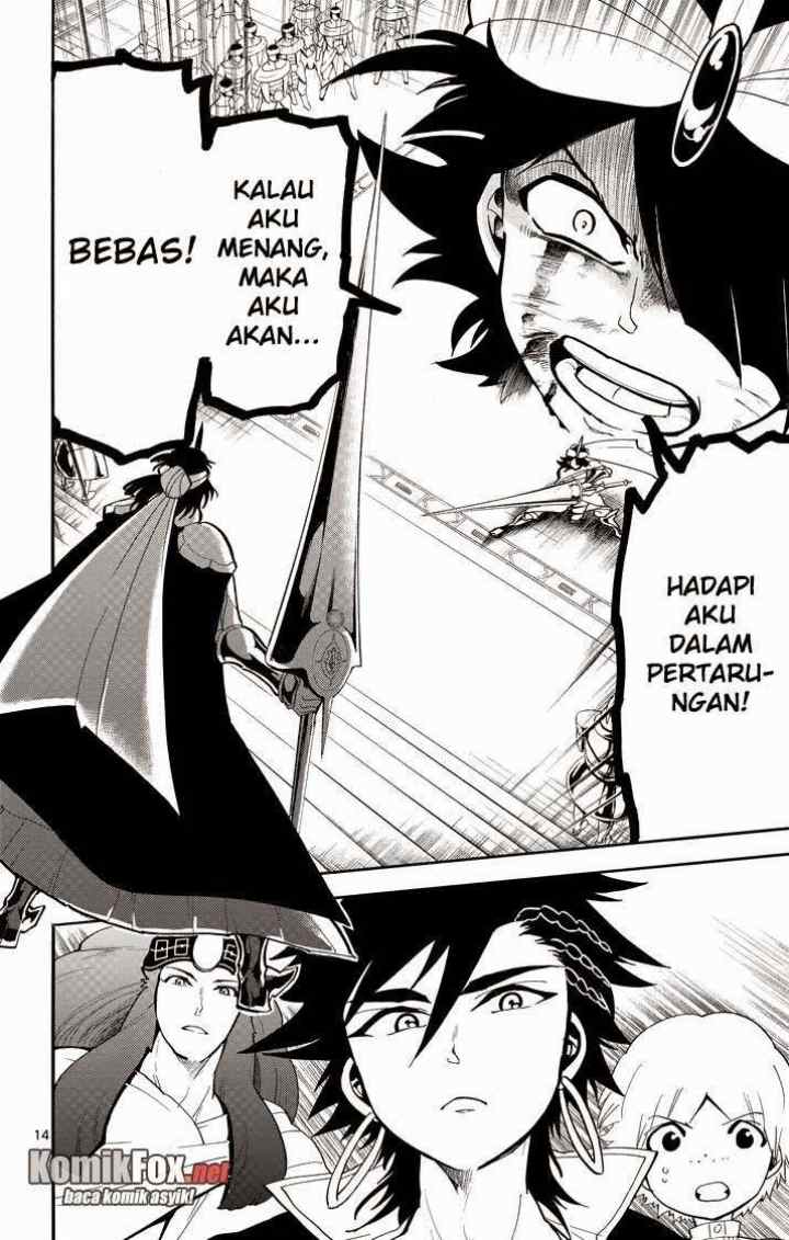 Magi: Sinbad no Bouken chapter 41 halaman 14