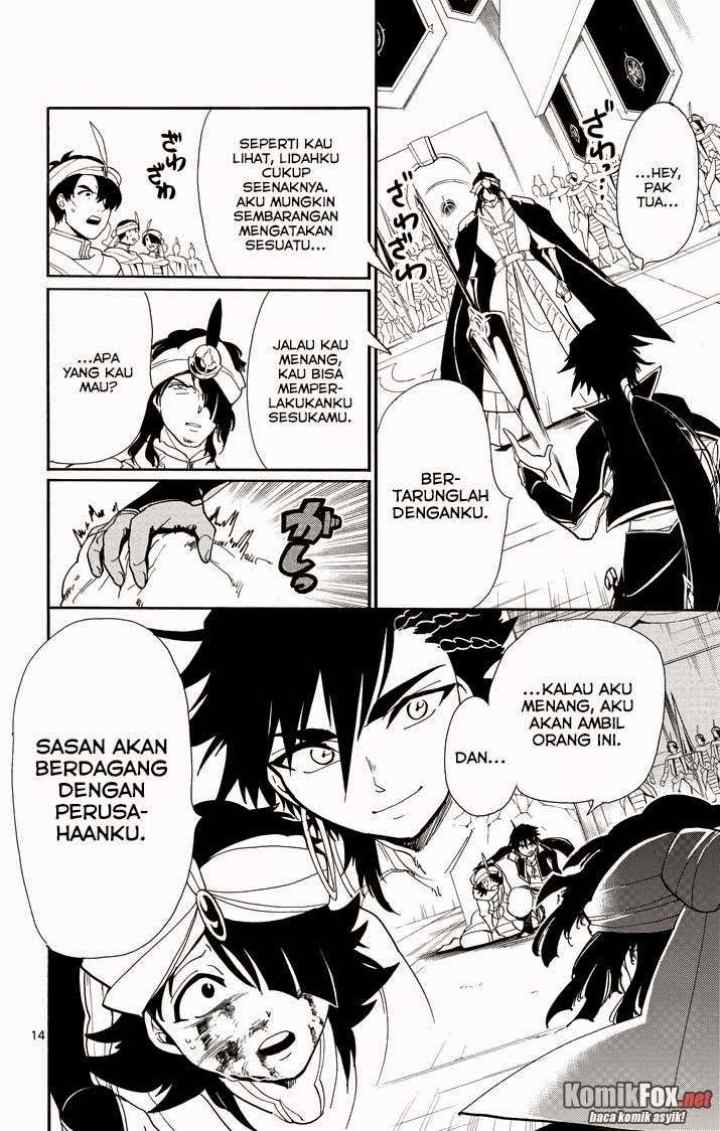 Magi: Sinbad no Bouken chapter 42 halaman 13
