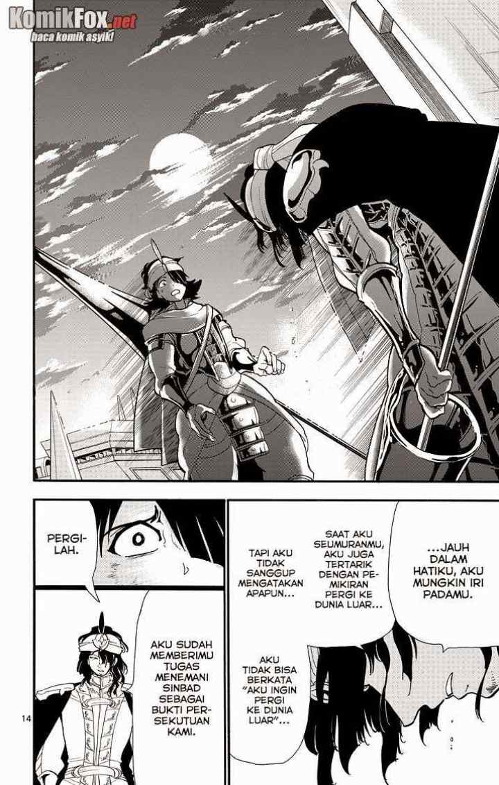 Magi: Sinbad no Bouken chapter 44 halaman 14