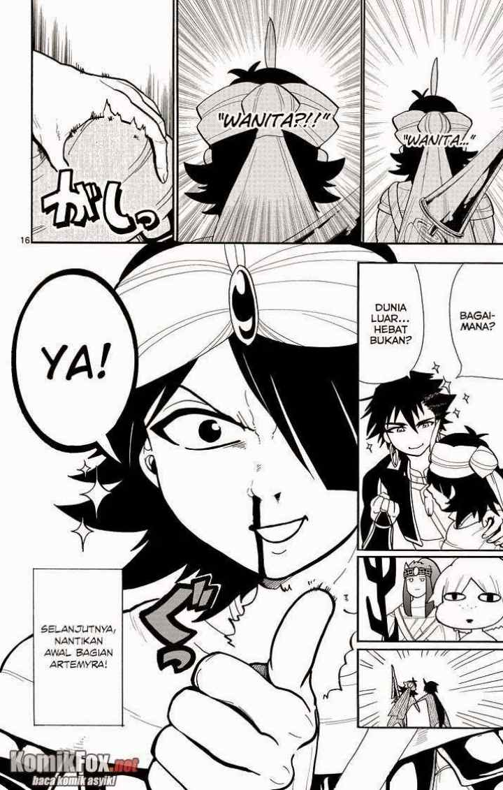Magi: Sinbad no Bouken chapter 45 halaman 16