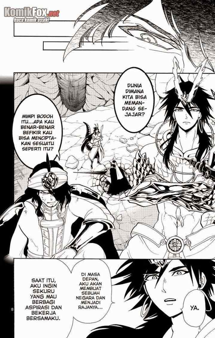 Magi: Sinbad no Bouken chapter 45 halaman 8