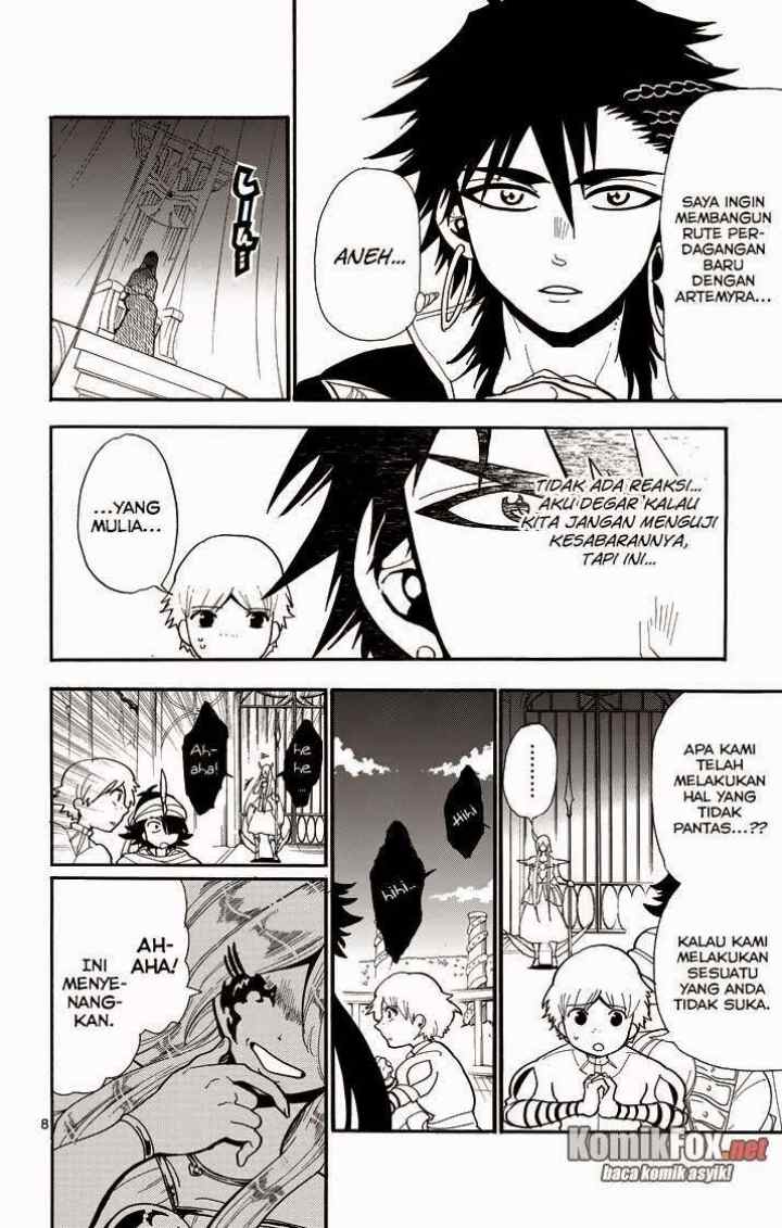 Magi: Sinbad no Bouken chapter 47 halaman 8