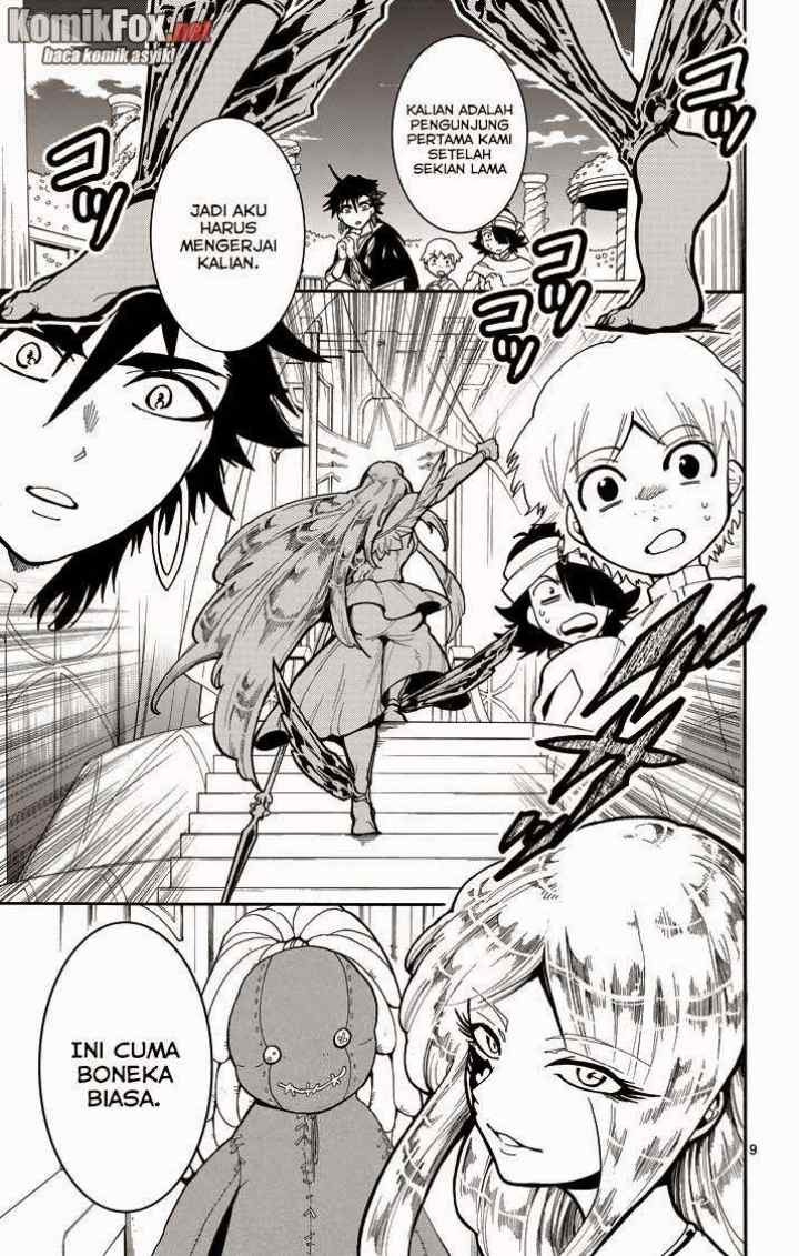 Magi: Sinbad no Bouken chapter 47 halaman 9