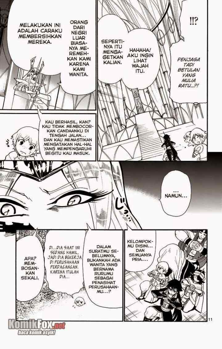Magi: Sinbad no Bouken chapter 47 halaman 11