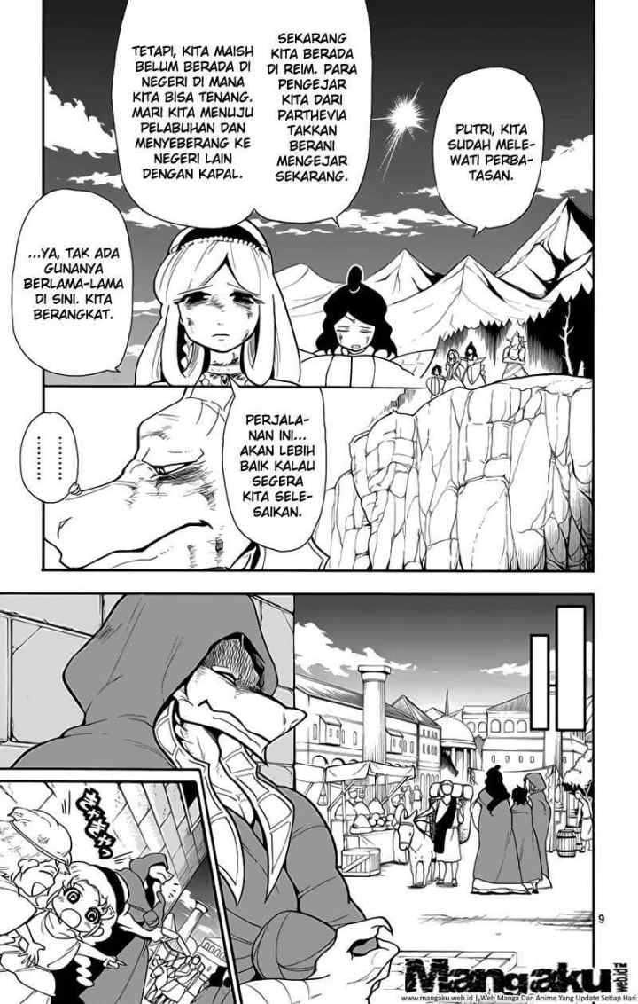 Magi: Sinbad no Bouken chapter 58 halaman 9