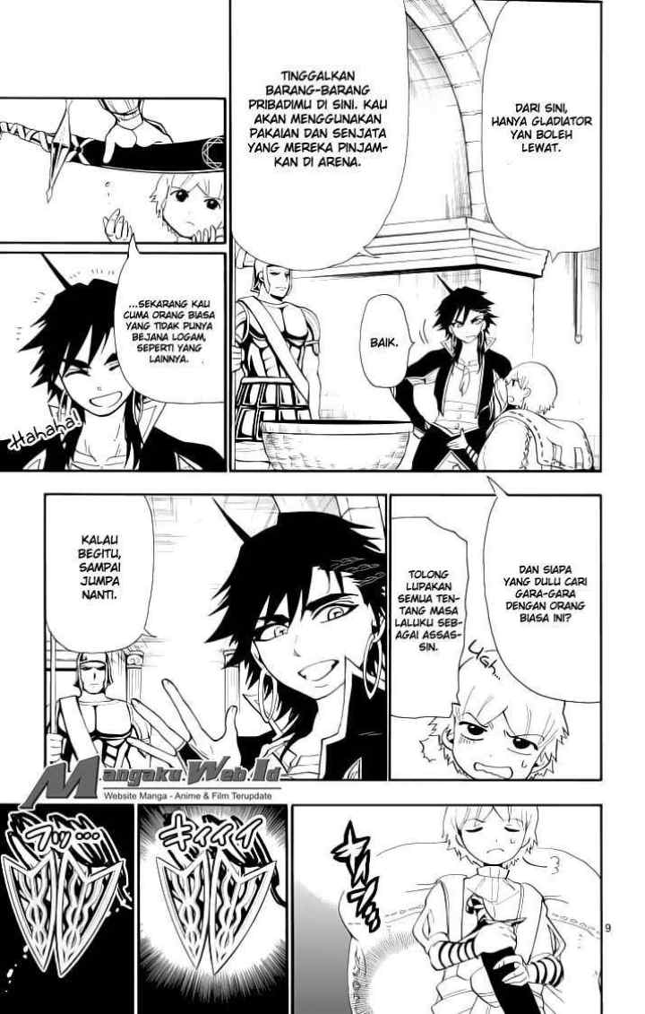 Magi: Sinbad no Bouken chapter 64 halaman 10