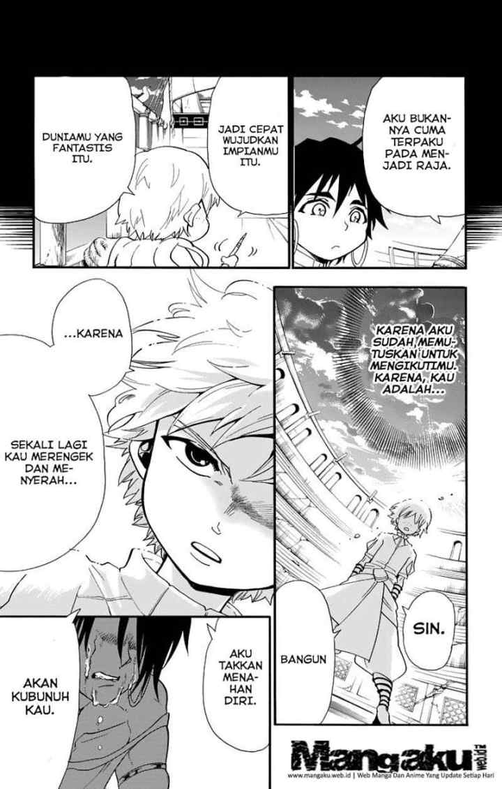 Magi: Sinbad no Bouken chapter 81 halaman 8